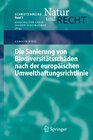 Buchcover Die Sanierung von Biodiversitätsschäden nach der europäischen Umwelthaftungsrichtlinie