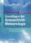 Buchcover Grundlagen der Grenzschicht-Meteorologie