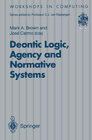 Buchcover Deontic Logic, Agency and Normative Systems