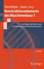 Buchcover Konstruktionselemente des Maschinenbaus 1