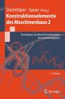 Buchcover Konstruktionselemente des Maschinenbaus 2