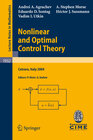 Buchcover Nonlinear and Optimal Control Theory