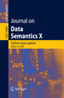 Buchcover Journal on Data Semantics X