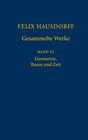 Buchcover Felix Hausdorff - Gesammelte Werke Band VI