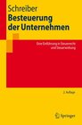 Buchcover Besteuerung der Unternehmen