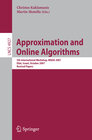 Buchcover Approximation and Online Algorithms