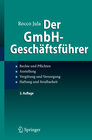 Buchcover Der GmbH-Geschäftsführer