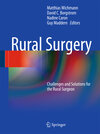 Buchcover Rural Surgery