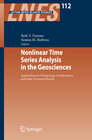 Buchcover Nonlinear Time Series Analysis in the Geosciences