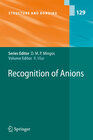 Buchcover Recognition of Anions