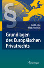 Buchcover Grundlagen des Europäischen Privatrechts