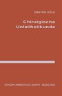 Buchcover Chirurgische Unfallheilkunde