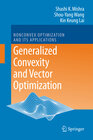 Buchcover Generalized Convexity and Vector Optimization