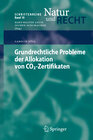 Buchcover Grundrechtliche Probleme der Allokation von CO2-Zertifikaten