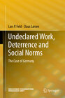 Buchcover Undeclared Work, Deterrence and Social Norms