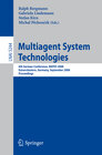 Buchcover Multiagent System Technologies