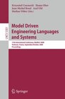 Buchcover Model Driven Engineering Languages and Systems