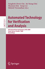 Buchcover Automated Technology for Verification and Analysis