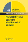 Buchcover Partial Differential Equations with Numerical Methods