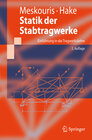 Buchcover Statik der Stabtragwerke