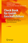 Buchcover Check Book für GmbH-Geschäftsführer