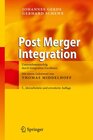 Buchcover Post Merger Integration