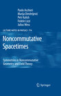Buchcover Noncommutative Spacetimes