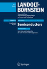 Buchcover New Data and Updates for I-VII, III-V and II-VI Compounds