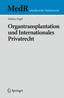 Buchcover Organtransplantation und Internationales Privatrecht
