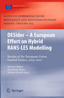 Buchcover DESider – A European Effort on Hybrid RANS-LES Modelling