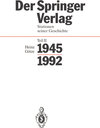Buchcover Der Springer-Verlag