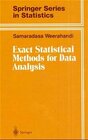 Buchcover Exact Statistical Methods for Data Analysis