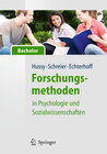 Buchcover Forschungsmethoden in Psychologie und Sozialwissenschaften - für Bachelor