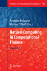 Buchcover Natural Computing in Computational Finance