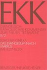 Buchcover Evangelisch-Katholischer Kommentar zum Neuen Testament (EKK) / Das Evangelium nach Markus