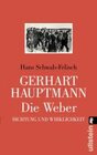 Buchcover Gerhart Hauptmann: Die Weber