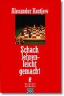 Buchcover Schach lehren - leichtgemacht