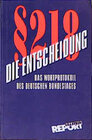 Buchcover § 218. Die Entscheidung