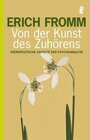 Buchcover Von der Kunst des Zuhörens