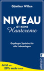 Buchcover Niveau ist keine Hautcreme