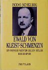 Buchcover Ewald von Kleist-Schmenzin