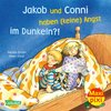 Buchcover Maxi Pixi 295: Jakob und Conni haben (keine) Angst im Dunkeln?!
