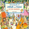 Buchcover Maxi Pixi 320: Wimmelspaß mit Jakob und Conni: Auf dem Spielplatz