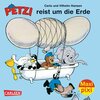 Buchcover Maxi Pixi 136: Petzi reist um die Erde