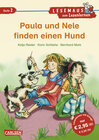 Buchcover LESEMAUS zum Lesenlernen Stufe 2: Paula und Nele finden einen Hund