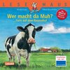 Buchcover LESEMAUS 150: Wer macht da Muh? Tiere auf dem Bauernhof