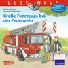 Buchcover LESEMAUS 122: Große Fahrzeuge bei der Feuerwehr