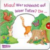 Buchcover Miau! Wer schleicht auf leiser Tatze? Die ... Katze!