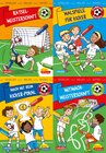 Buchcover Pixi-kreativ-Box 28: Fußball-Rätsel: Spielen, Malen, Raten wie die Weltmeister! (4x7 Exemplare)