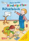 Buchcover Mein bunter Kindergarten-Rätselblock